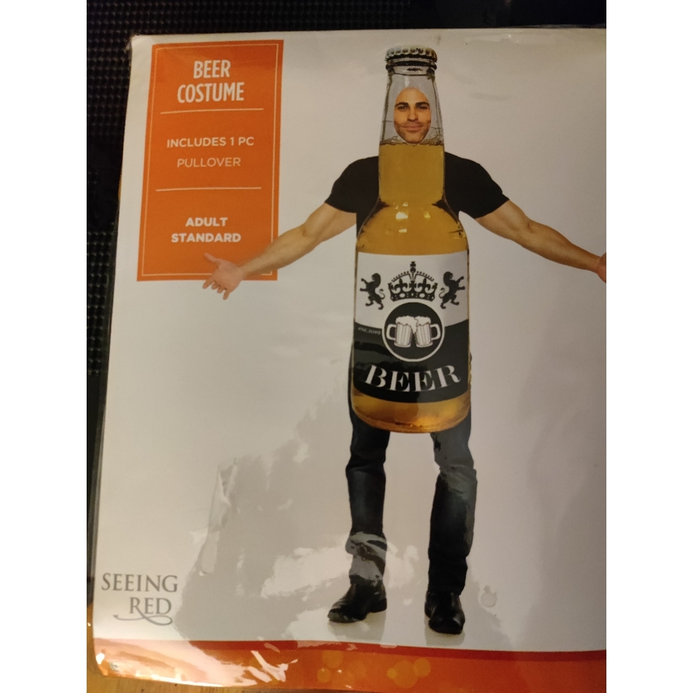Beer Bottle Halloween Costume - Picture 2 of 3